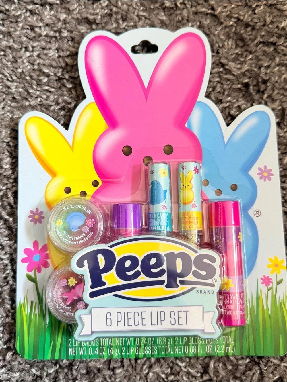 Peeps 6-Piece Lip Set